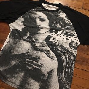 Stussy 3/4 sleeve shirt